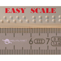 Modellbau Nieten ganz einfach - Easy Scale Nietenband von Heli-Planet