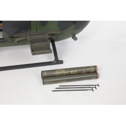 HOT Raketenträger für MBB BO105PAH passend für Vario Helicopter Order Nr. 6004 und 6005