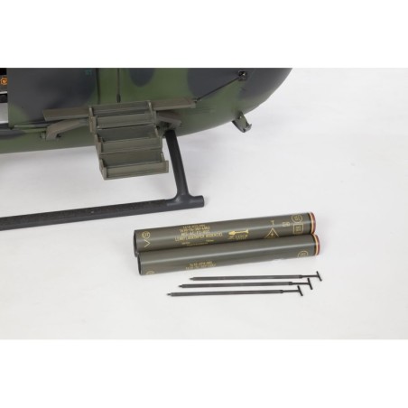HOT Raketenträger für MBB BO105PAH passend für Vario Helicopter Order Nr. 6004 und 6005