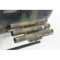 HOT Raketenträger für MBB BO105PAH passend für Vario Helicopter Order Nr. 6004 und 6005