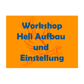 Modellhelikopter Aufbau im Workshop "Heli2Take"