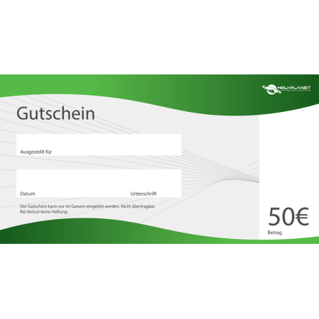 Geschenk Gutschein für RC Helikopter Flugschulungen Wert 50 EUR